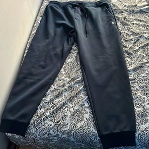 Polo double knit jogger pants, navy, never worn, big and tall extra large tall.